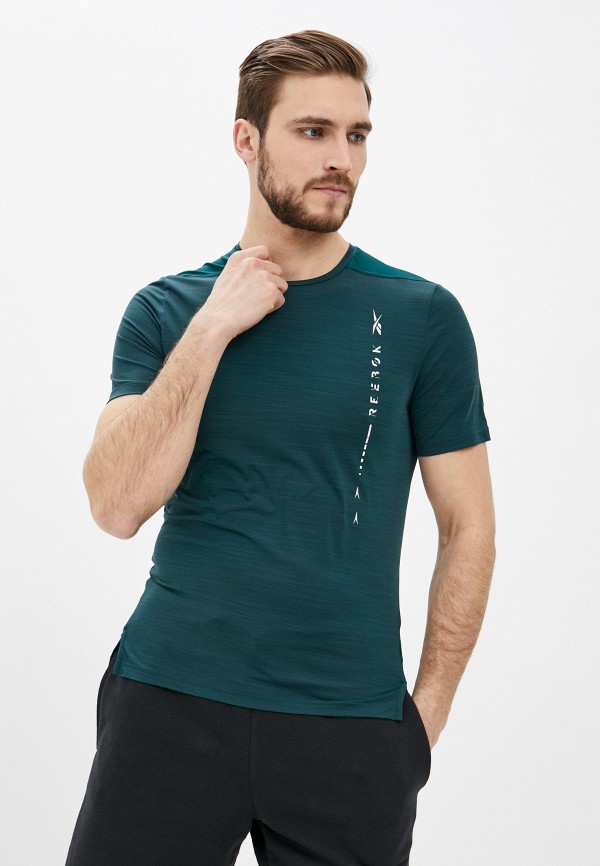 

Футболка спортивная Reebok, Зеленый, TS AC GRAPHIC MOVE TEE Q1