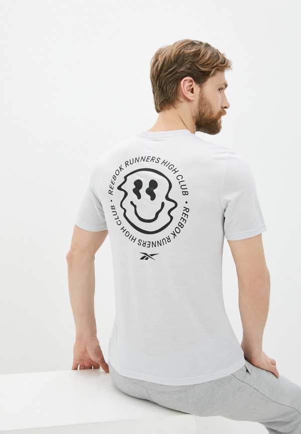 

Футболка спортивная Reebok, Серый, RE SPEEDWICK GRAPHIC TEE