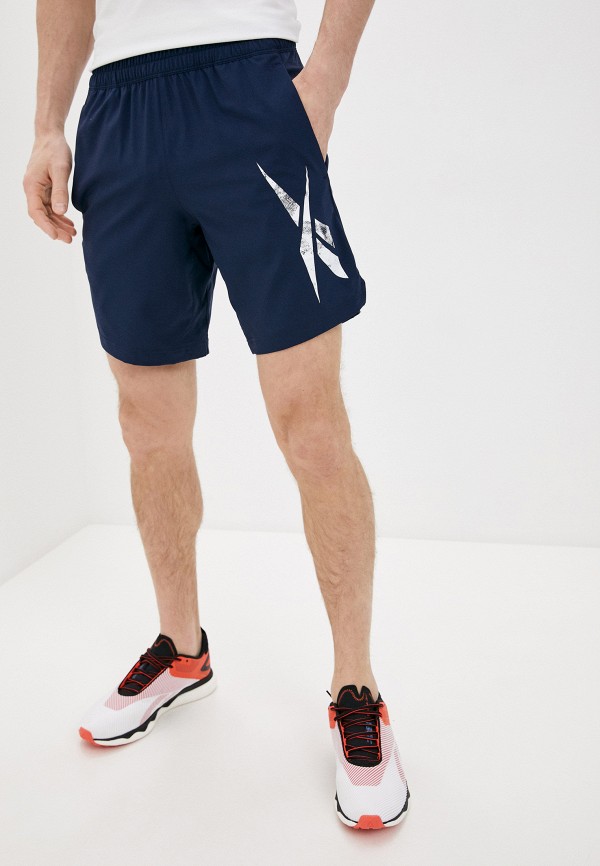 

Шорты спортивные Reebok, Синий, WOR WOVEN GRAPHIC SHORT