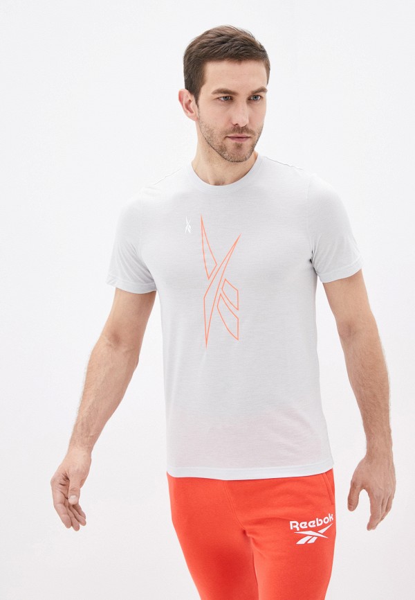 

Футболка спортивная Reebok, Серый, MYT SS Graphic
