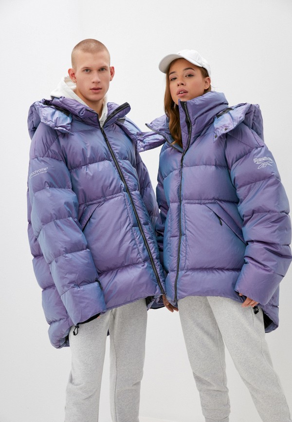 

Пуховик Reebok, Фиолетовый, R X M DWN JKT