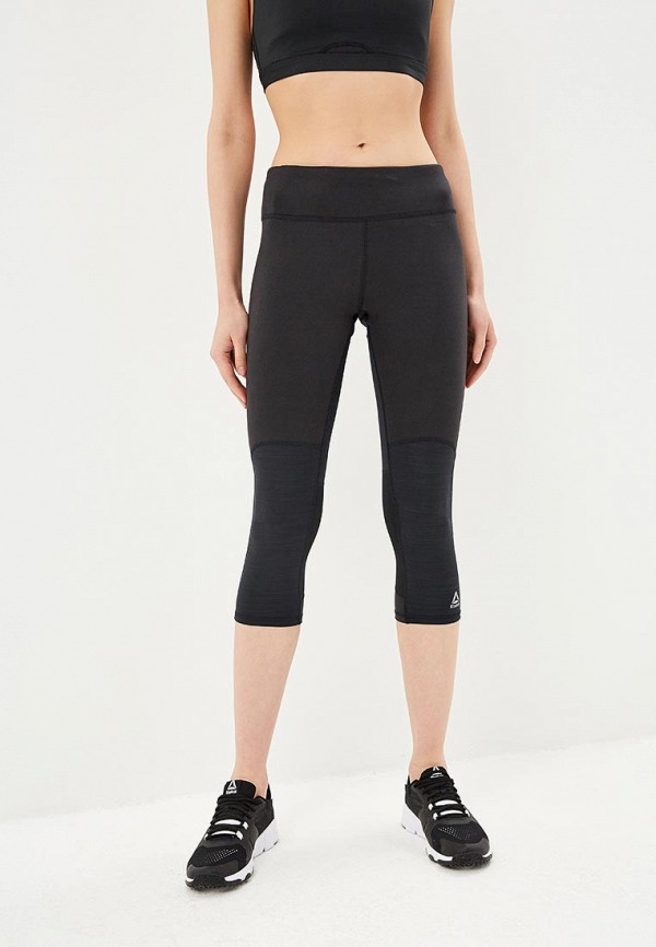 

Тайтсы Reebok, Reebok RE160EWCDNM6, Черный