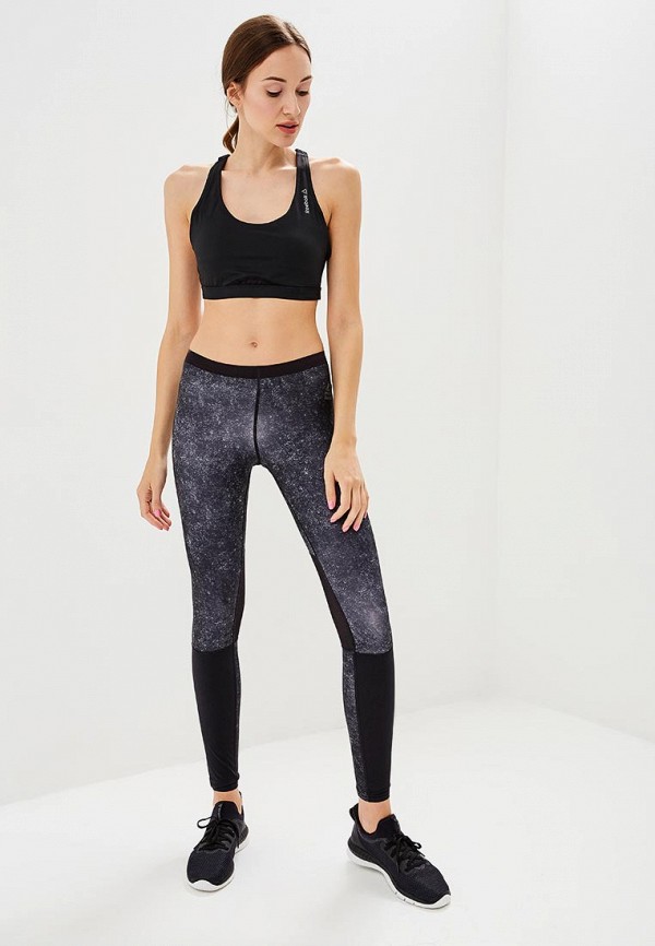 

Леггинсы Reebok; Reebok RE160EWCDNP8, Черный