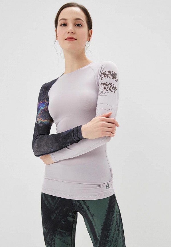 

Лонгслив спортивный Reebok, Фиолетовый