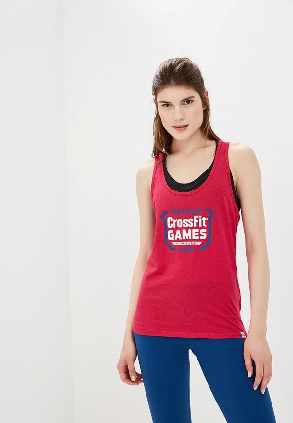 

Майка Reebok, Розовый, CF Games Crest Tank