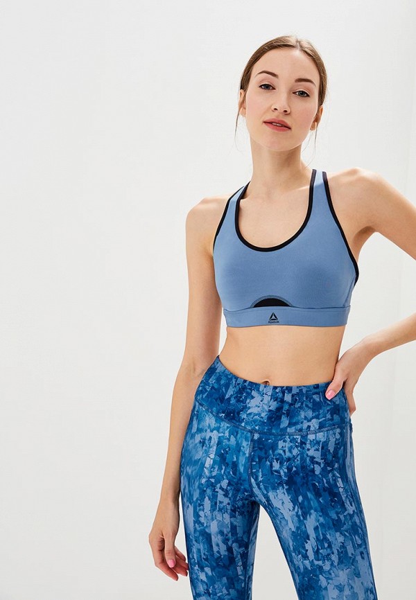 

Топ спортивный Reebok, Синий, Reebok RE160EWCDNZ9