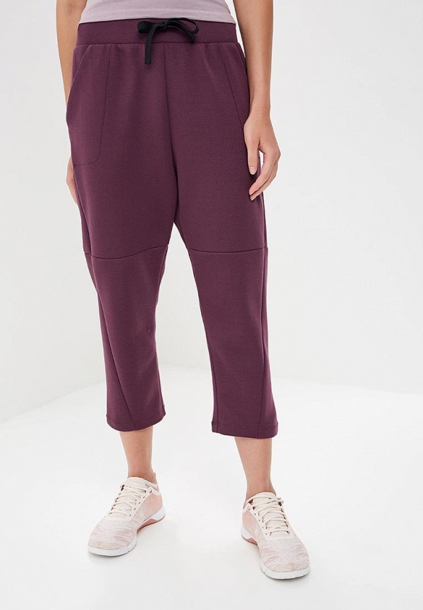 

Брюки спортивные Reebok, Фиолетовый, D 7/8 Jogger