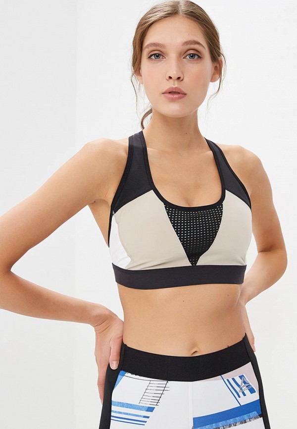 

Топ спортивный Reebok, Бежевый, Reebok RE160EWEEBC4