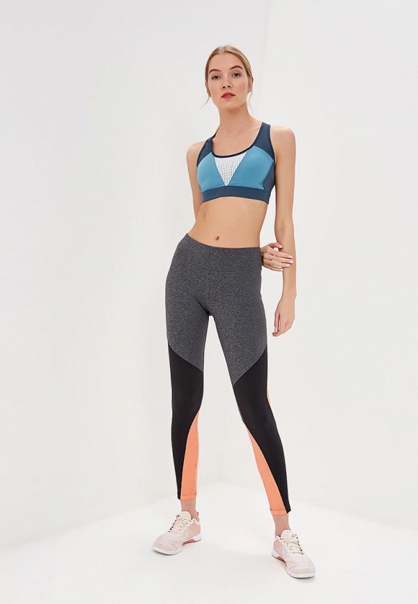 

Топ спортивный Reebok, Голубой, Reebok RE160EWEEBF9