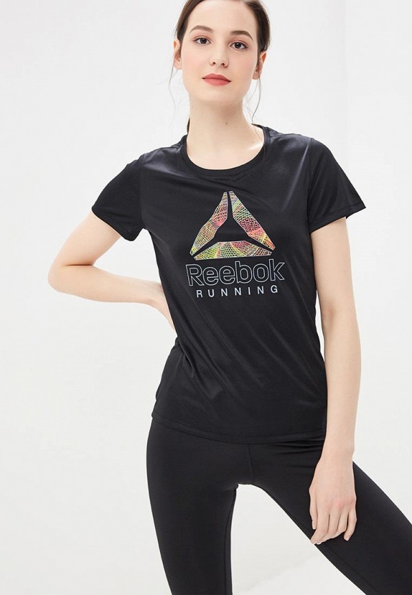 

Футболка спортивная Reebok, RE DELTA GRAPHIC TE, Черный