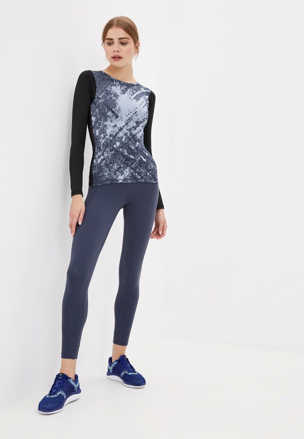 

Лонгслив Reebok, Черный, Reebok RE160EWFKMV9