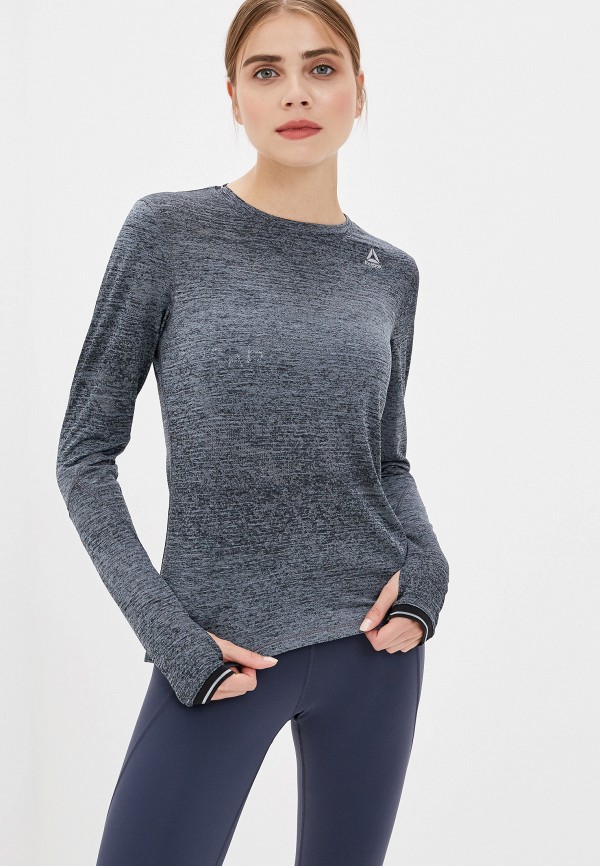 

Лонгслив спортивный Reebok, Серый, OSR KNIT LONG SLEEVE