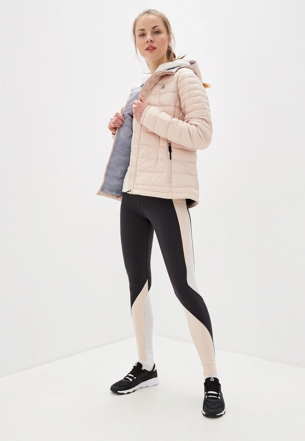 

Пуховик Reebok, Бежевый, Reebok RE160EWFKWU2
