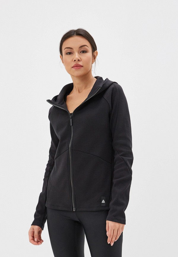 

Толстовка Reebok, Черный, TS QUIK COTTON FULLZIP