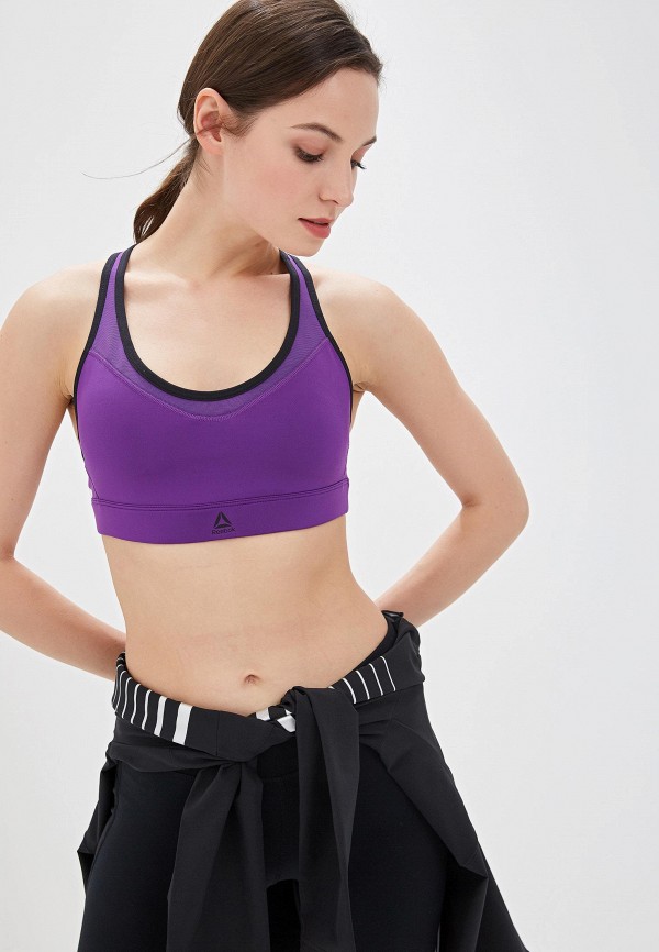 

Топ спортивный Reebok, Фиолетовый, Reebok RE160EWFKWX5
