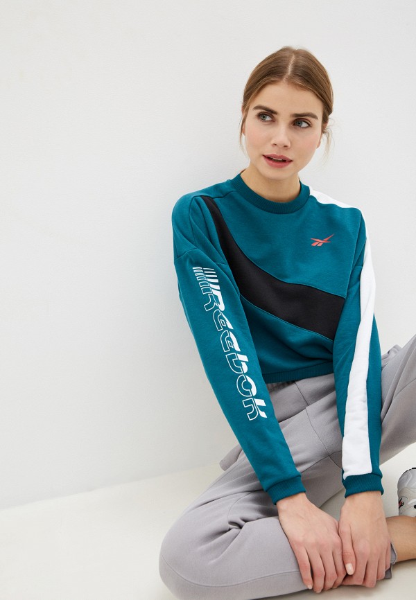 

Свитшот Reebok, Бирюзовый