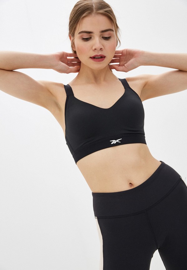 

Топ спортивный Reebok, Черный, Reebok RE160EWHWGC8