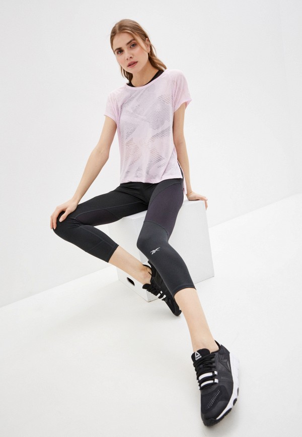 

Футболка спортивная Reebok, Розовый, Reebok RE160EWHWGG1