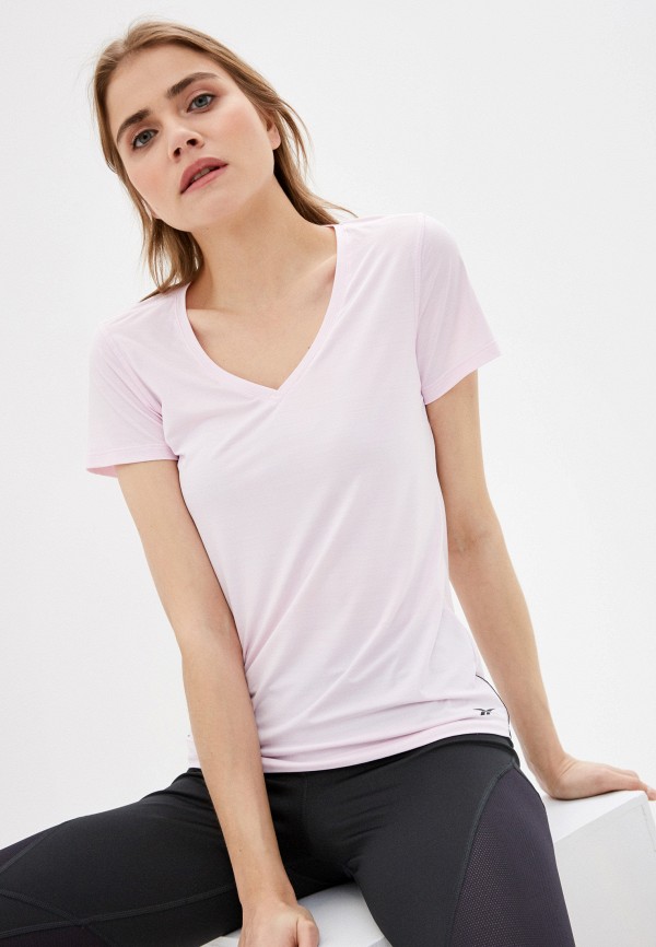 

Футболка спортивная Reebok, Розовый, Reebok RE160EWHWGG6