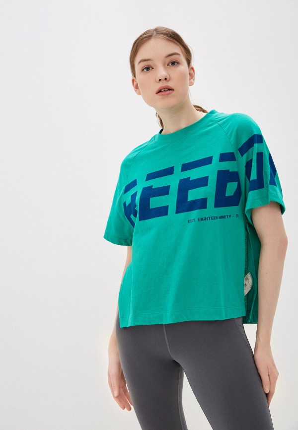 

Футболка Reebok, Бирюзовый