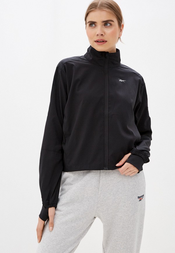 

Ветровка Reebok, Черный, RE WIND JACKET