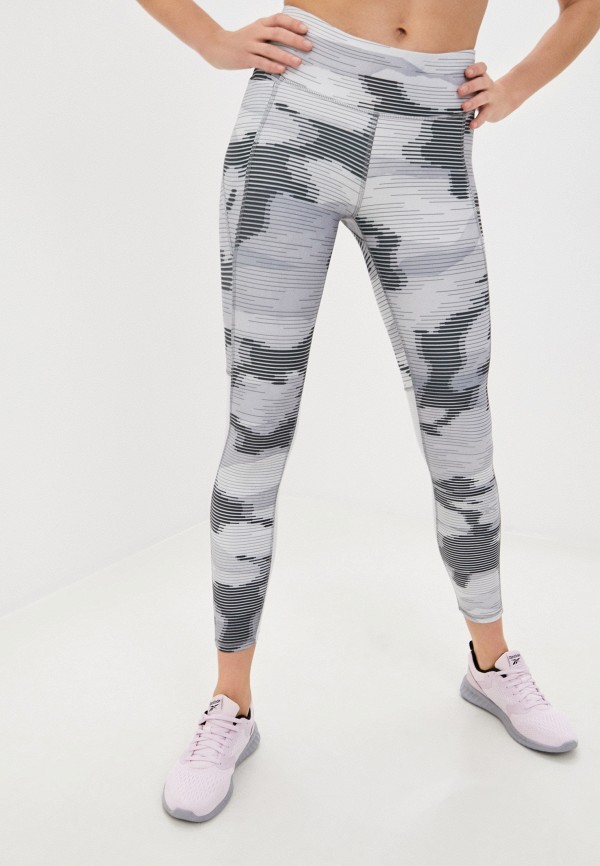 

Леггинсы Reebok, Серый, RE TIGHT - AOP