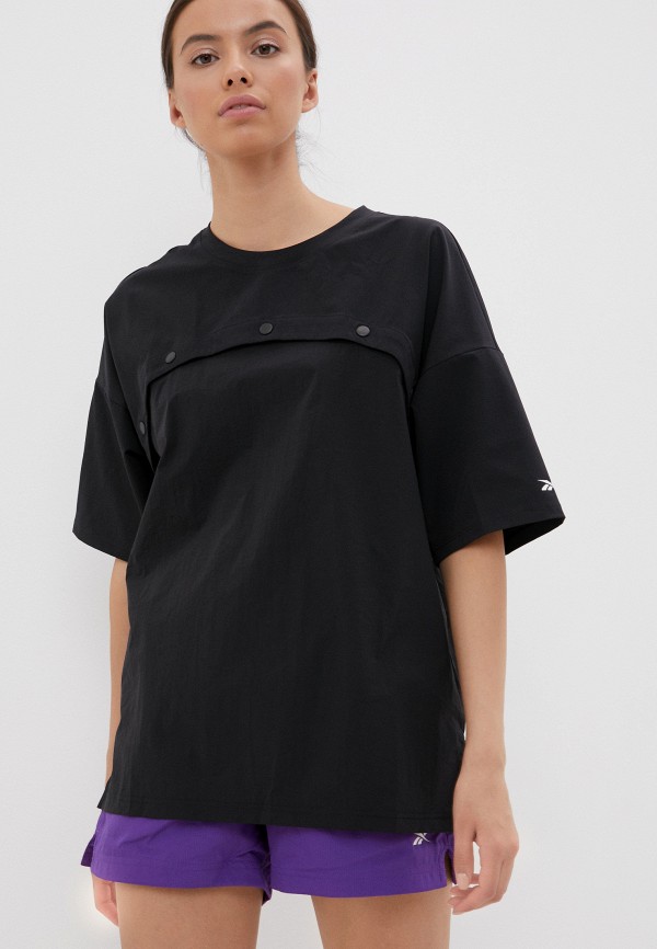 

Футболка Reebok, Черный, TS SS MIDLAYER