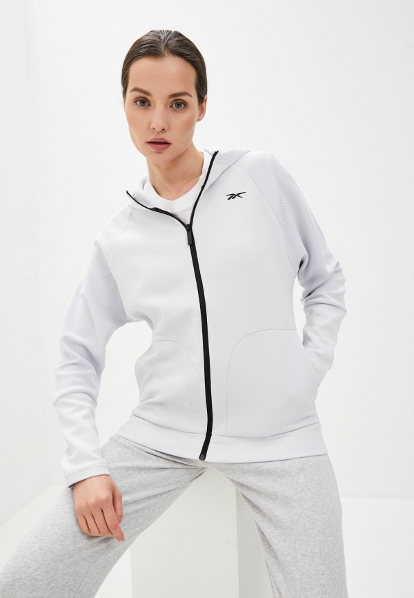 

Толстовка Reebok, Серый, TS QC FULLZIP