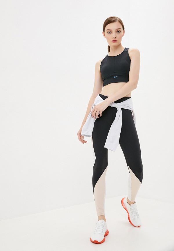

Топ спортивный Reebok, Черный, Reebok RE160EWJMEG2