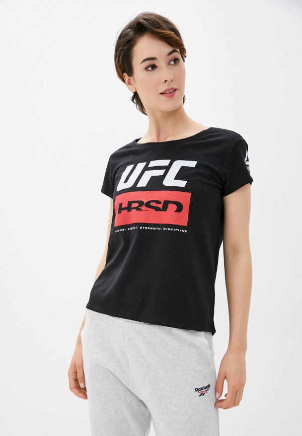 

Футболка Reebok, Черный, UFC FG FIGHT WEEK TEE