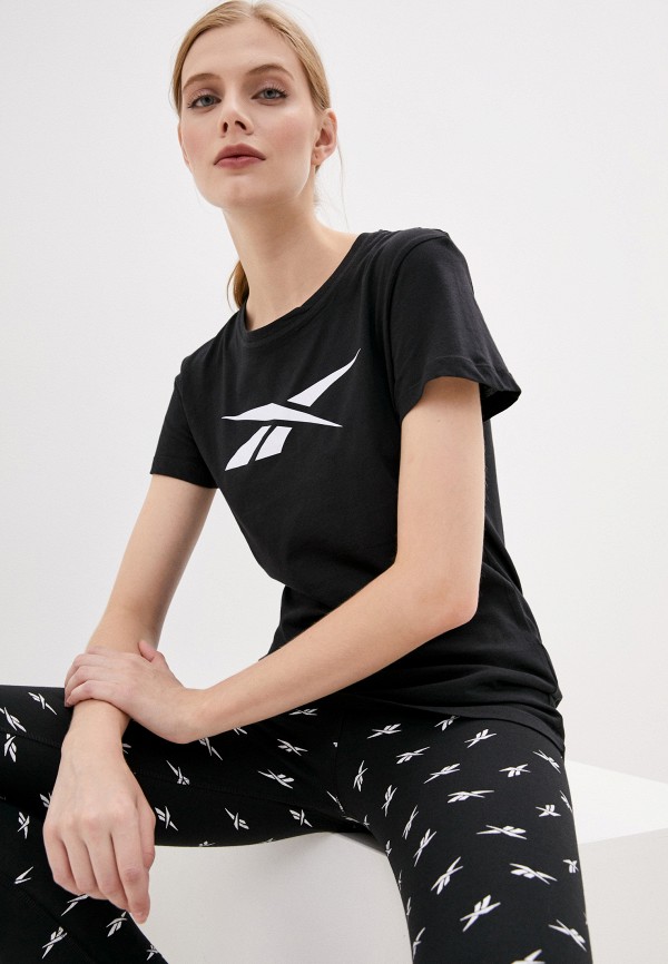 

Футболка Reebok, Черный, TE Graphic Vector Tee