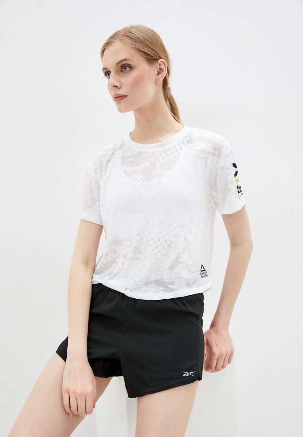 

Футболка спортивная Reebok, Белый, RC Burnout Tee