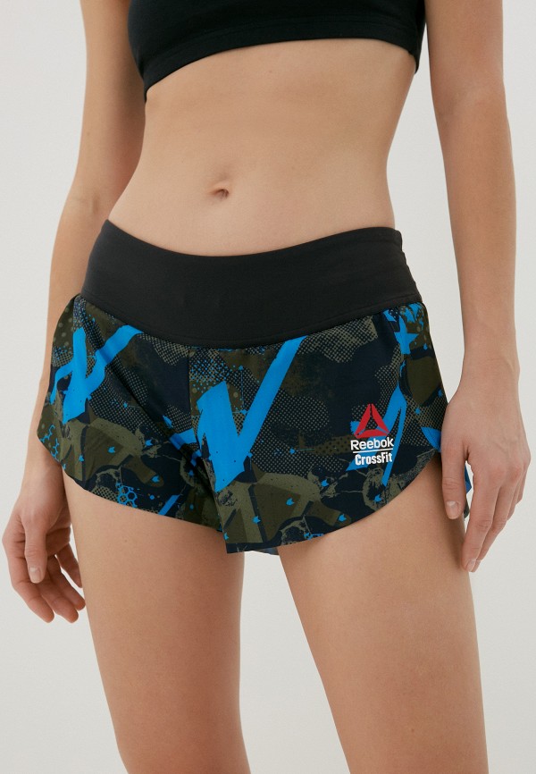 

Шорты спортивные Reebok, Хаки, RC KNW Short Print Games