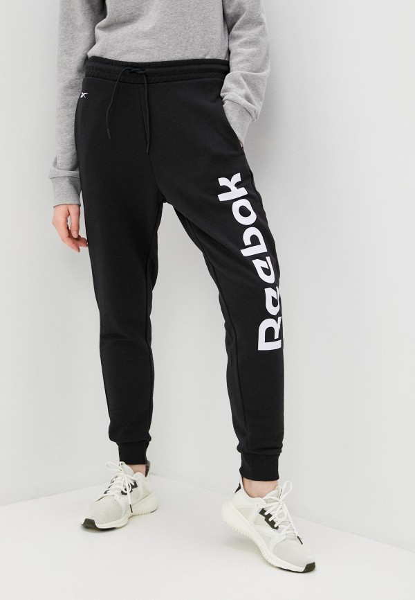 

Брюки спортивные Reebok, Черный, TE LINEAR LOGO FT PANT