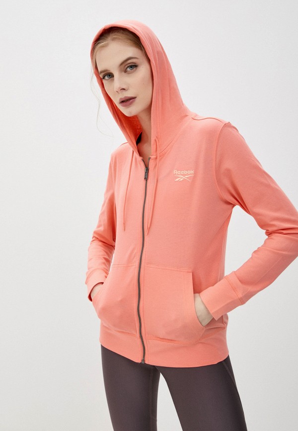 

Толстовка Reebok, Коралловый, RI JERSEY FULL ZIP