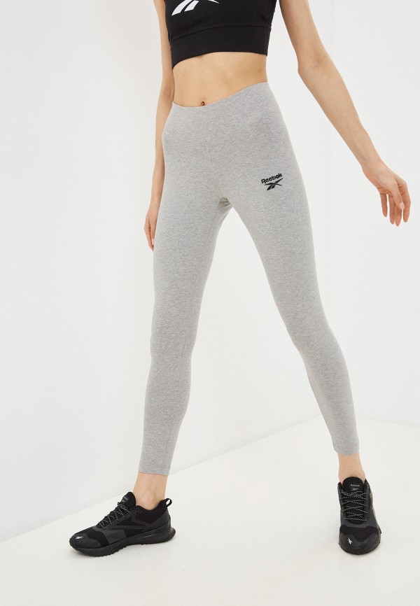 

Леггинсы Reebok, Серый, RI COTTON LEGGING
