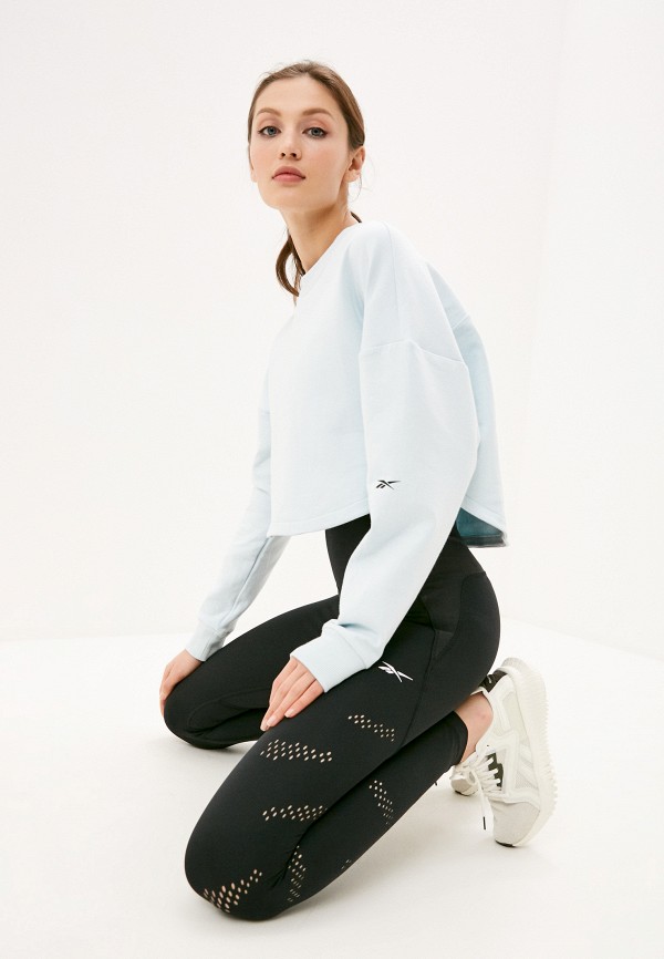

Свитшот Reebok, Голубой, Reebok RE160EWLXRN1
