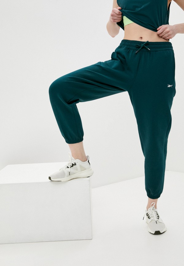 

Брюки спортивные Reebok, Зеленый, TS DREAMBLEND COTTON PANT