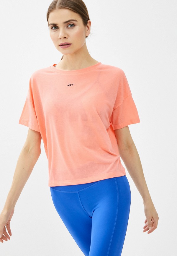 

Футболка спортивная Reebok, Коралловый, WOR SUPREMIUM DETAIL TEE