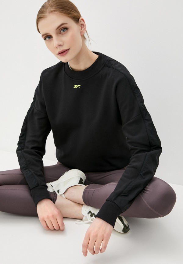 

Свитшот Reebok, Черный, MYT SORCHA CREW