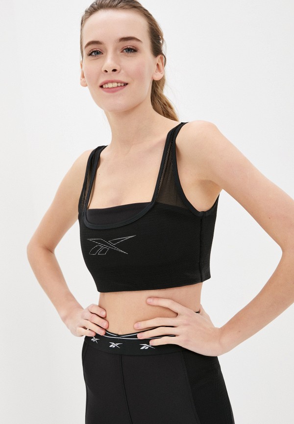 

Топ спортивный Reebok, Черный, SR LOUNGE BRA