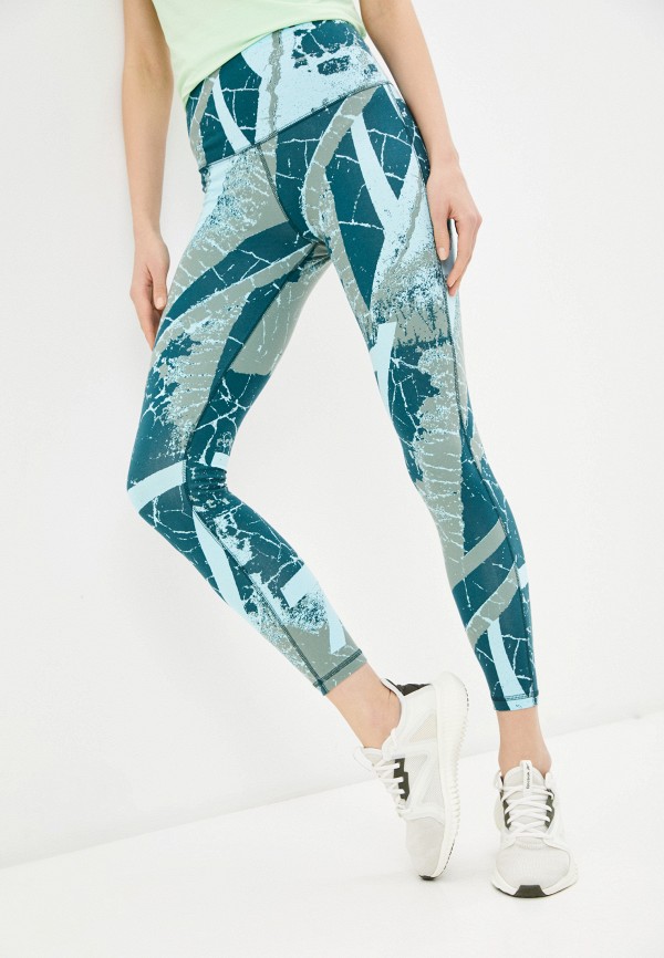 

Леггинсы Reebok, Бирюзовый, MYT COTTON AOP LEGGING
