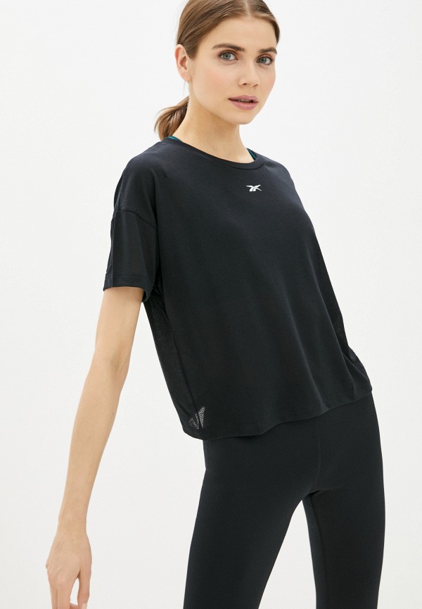 

Футболка спортивная Reebok, Черный, WOR SUPREMIUM DETAIL TEE