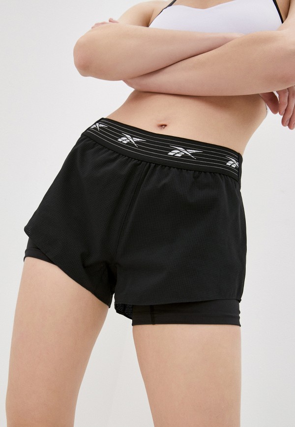 

Шорты спортивные Reebok, Черный, TS EPIC SHORT 2 IN 1