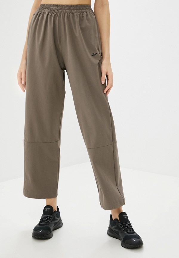 

Брюки спортивные Reebok, Коричневый, TS COMM WOVEN PANT