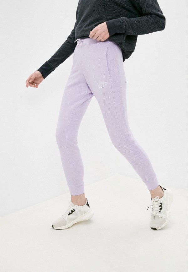 

Брюки спортивные Reebok, Фиолетовый, TE TEXTURED PANT