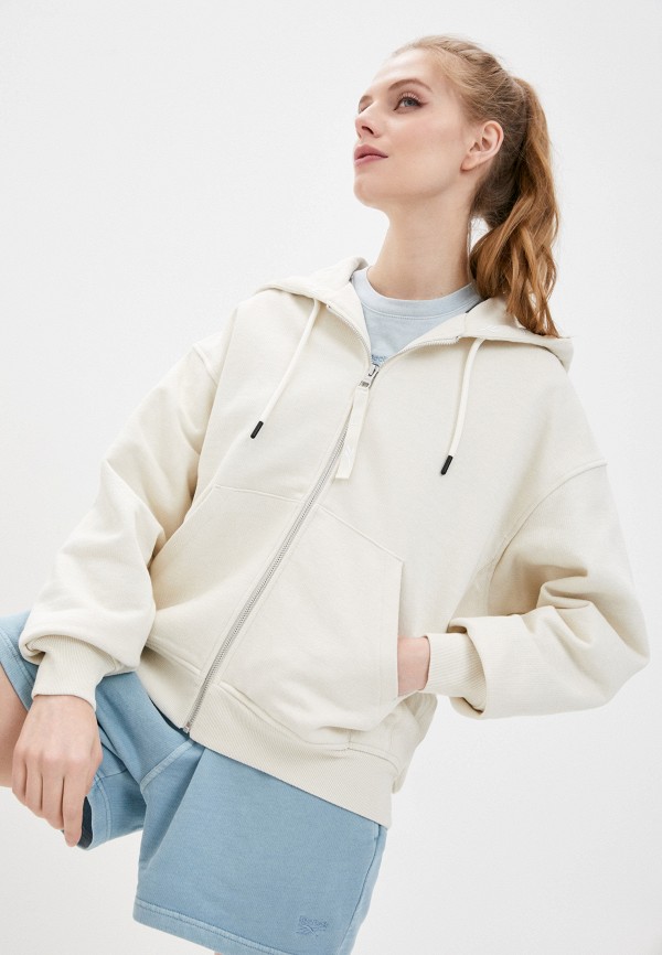 

Толстовка Reebok, Бежевый, Reebok X Victoria Beckham