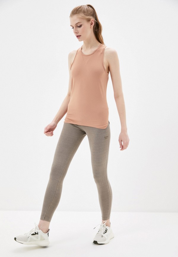 

Майка спортивная Reebok, Бежевый, Reebok RE160EWMLPN7