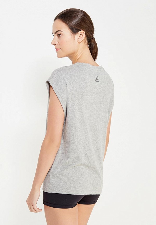 

Футболка Reebok, Reebok RE160EWUYF36, Серый