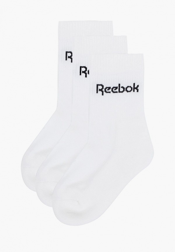 

Носки 3 пары Reebok, Белый, Kids Crew 3x2